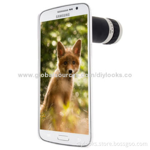 8x Zoom Lens Mobile Phone Telescope and Crystal Case for Samsung GalaxyNew